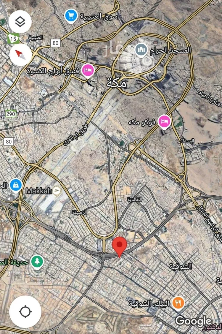 أرض للبيع في شارع شارع شهيد الدين ثم الوطن محمد احمد حسين ياجزى, حي الشوقية, مدينة مكه المكرمه, منطقة مكة المكرمة صورة 3