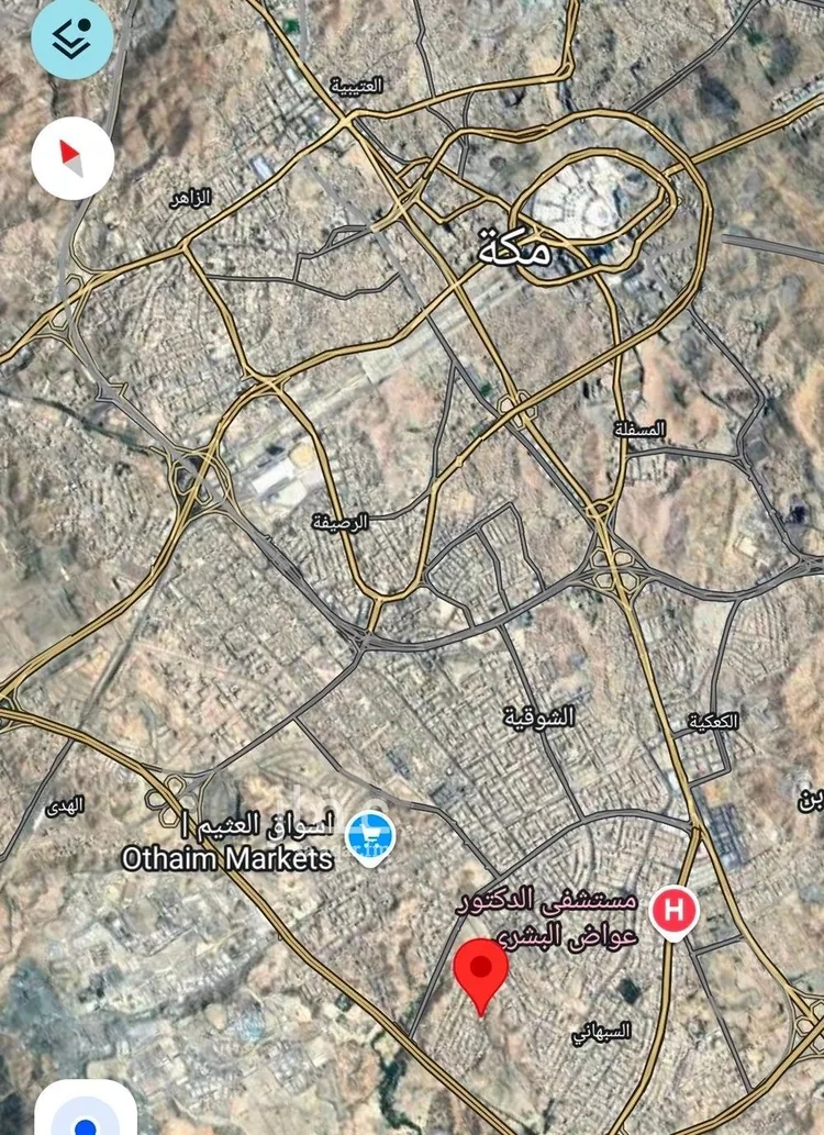 أرض للبيع في شارع عين الشمس الثقفية, حي المحمدية, مدينة مكة المكرمة, منطقة مكة المكرمة