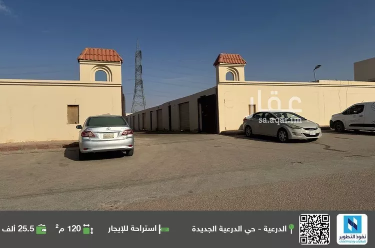 استراحة للإيجار في شارع ظهره العودة غرب 8, حي ظهره العودة غرب, مدينة الدرعية, منطقة الرياض