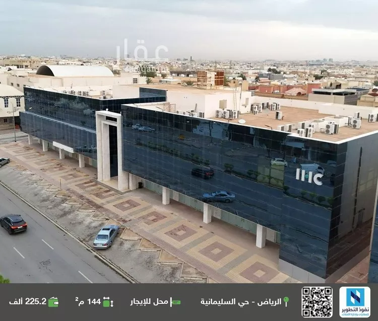 محل للإيجار في شارع المهندس مساعد العنقري, حي السليمانية, مدينة الرياض, منطقة الرياض