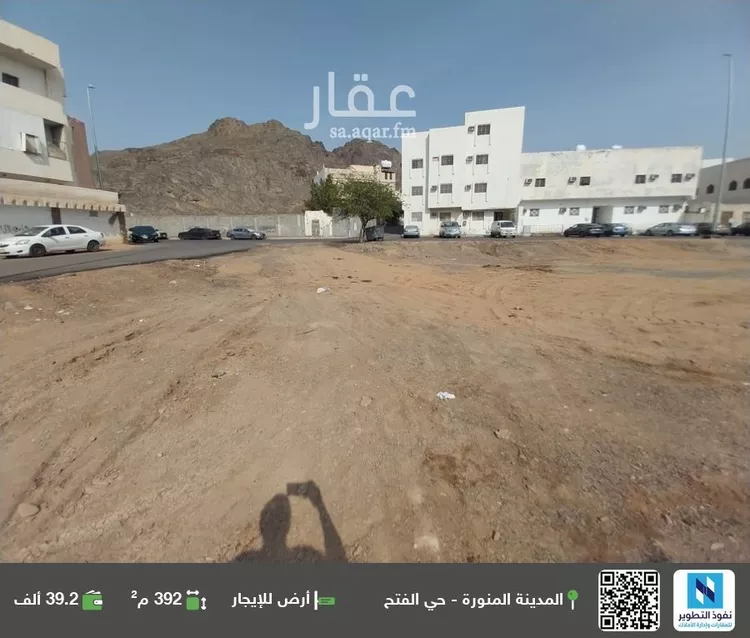 أرض للإيجار في شارع عبدالحميد ابن بهرام, حي الفتح, مدينة المدينة المنورة, منطقة المدينة المنورة