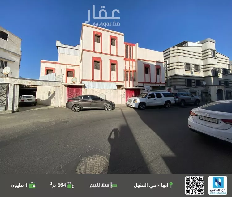 فيلا للبيع في شارع البعيثران, حي المنهل, مدينة أبها, منطقة عسير