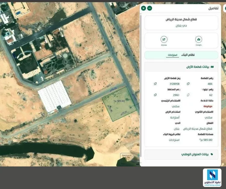 أرض للإيجار في شارع ابي بكر الصديق, حي بنبان, مدينة الرياض, منطقة الرياض صورة 4