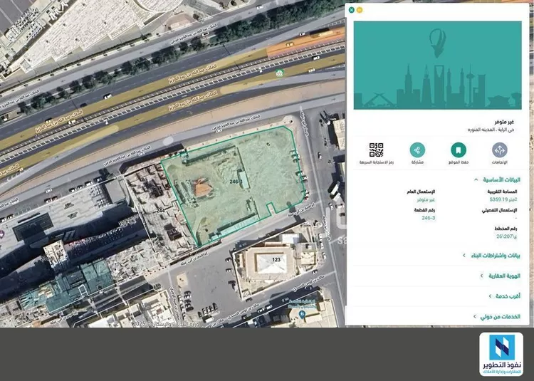 أرض للإيجار في شارع طريق الشيخ خليفة بن حمد ال ثاني, حي الراية, مدينة المدينة المنورة, منطقة المدينة المنورة