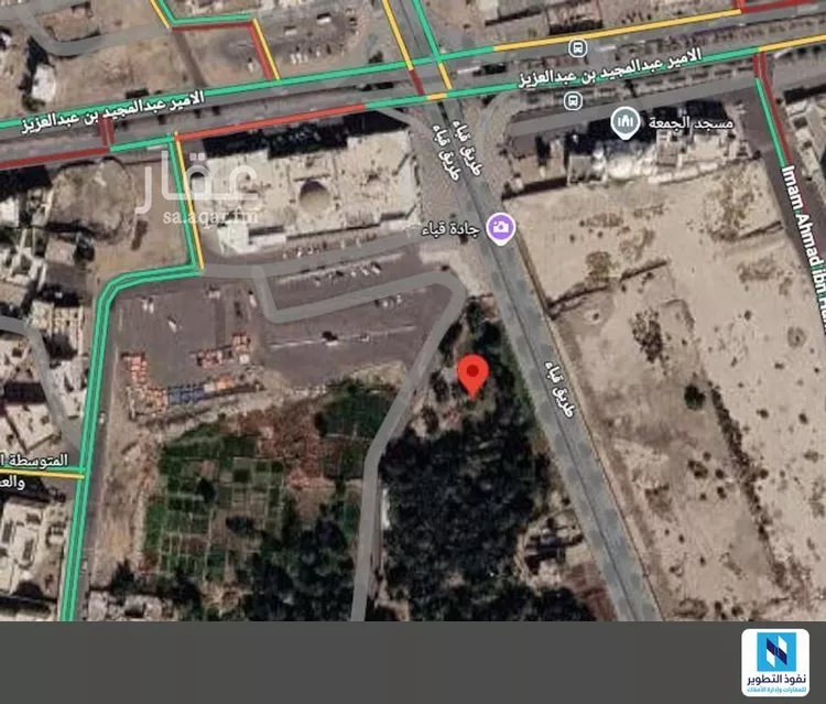 أرض للإيجار في شارع قباء, حي الدويمة, مدينة المدينة المنورة, منطقة المدينة المنورة صورة 2