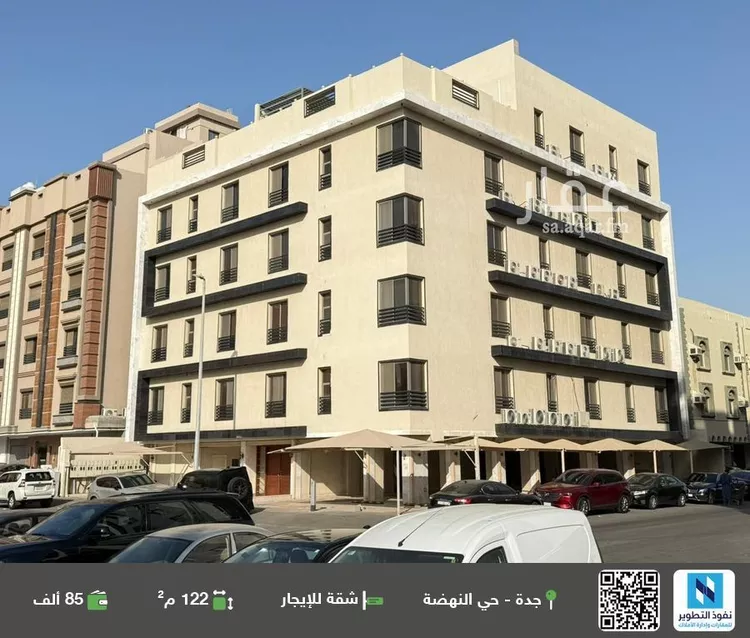 شقة للإيجار في شارع الجيل الصاعد, حي النهضة, مدينة جدة, منطقة مكة المكرمة