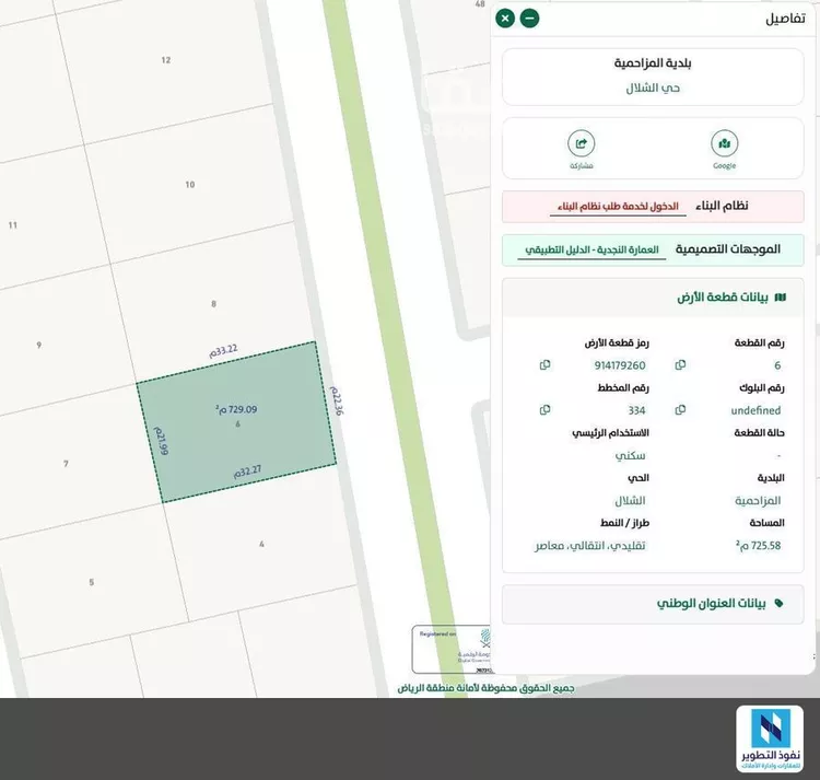 Land for Rent in Al Muzahimiyah Al Hada صورة 3