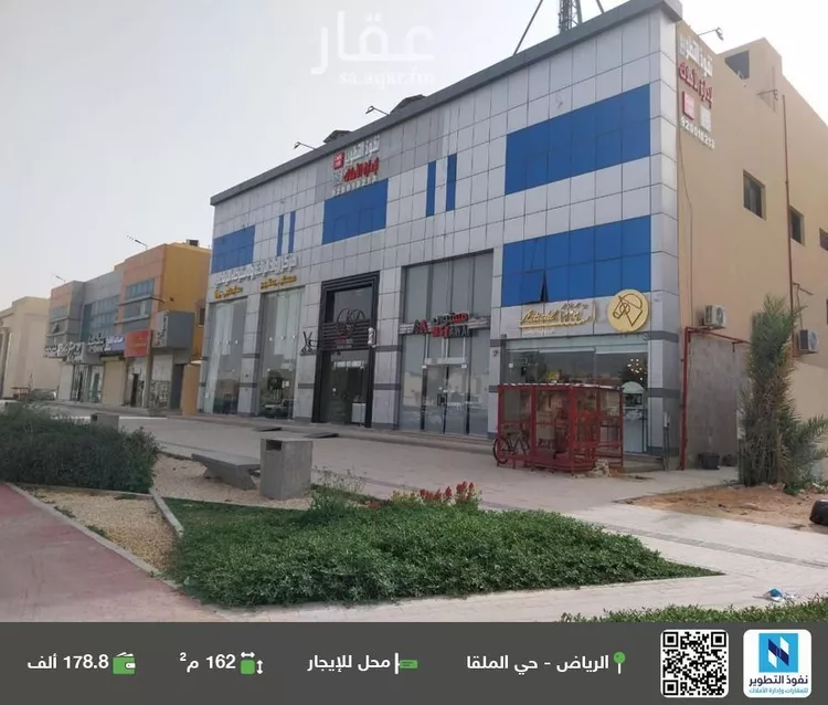 محل للإيجار في شارع طريق الامير محمد بن سعد بن عبد العزيز, حي الملقا, مدينة الرياض, منطقة الرياض