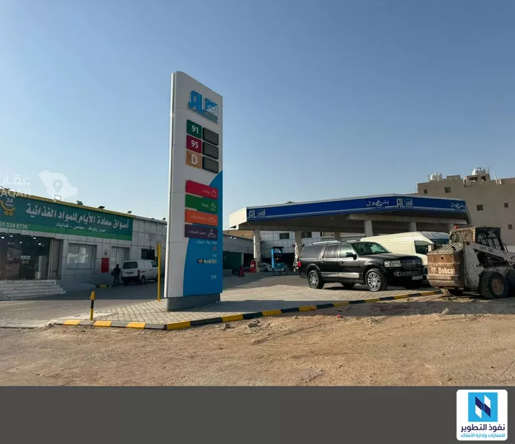 محطة للإيجار في شارع احمد بن الخطاب, حي طويق, مدينة الرياض, منطقة الرياض 3