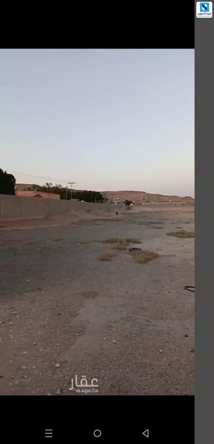 أرض للإيجار في شارع تميم ابن اوس ابن حارثة, حي وسيلة, مدينة المزاحمية, منطقة الرياض صورة 2