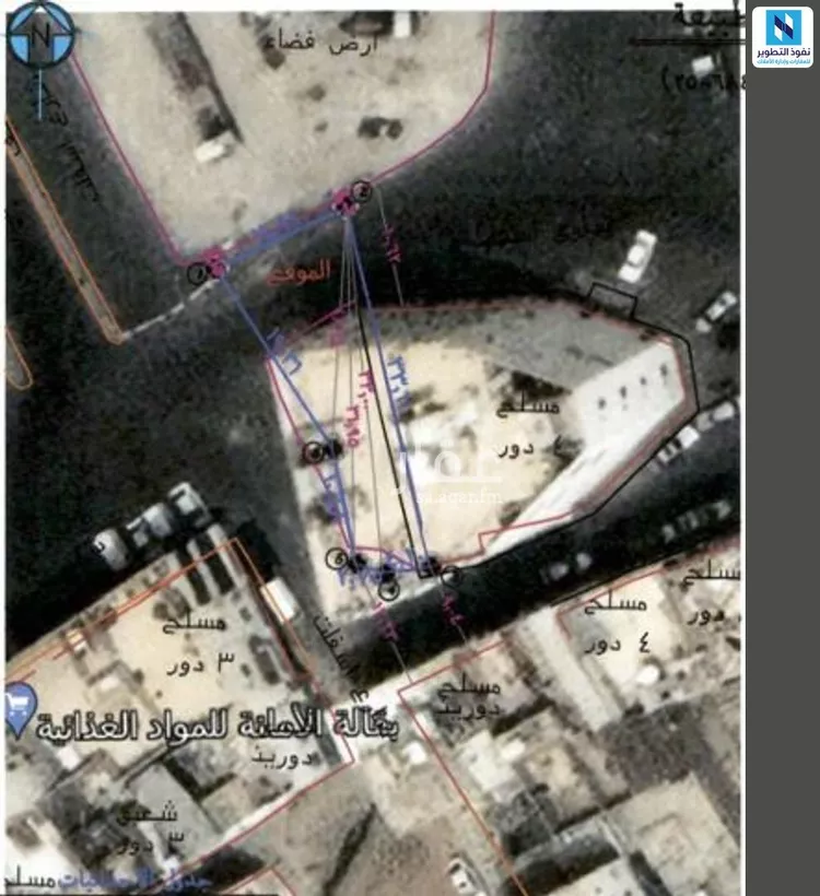 أرض للإيجار في شارع ذريح ابن الحارث الثعلبي, حي المغيسلة, مدينة المدينة المنورة, منطقة المدينة المنورة