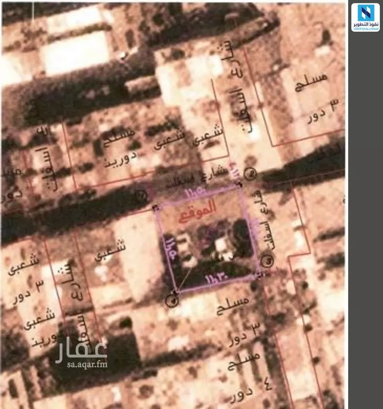 أرض للإيجار في شارع عبدالله ابن ابي قتادة, حي الجمعة, مدينة المدينة المنورة, منطقة المدينة المنورة صورة 2