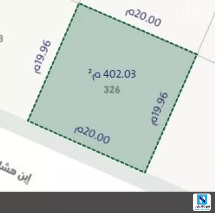 أرض للإيجار في شارع ابن هشام, حي الشفاء, مدينة شقراء, منطقة الرياض صورة 3