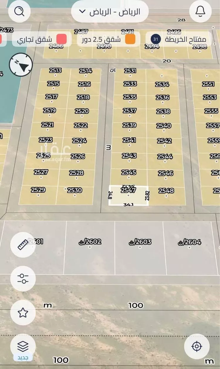 أرض للبيع في حي الخير, مدينة الرياض, منطقة الرياض صورة 3