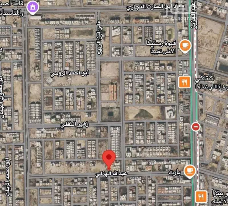 أرض للبيع في شارع عبدالله الهذلي, حي الياقوت, مدينة جدة, منطقة مكة المكرمة