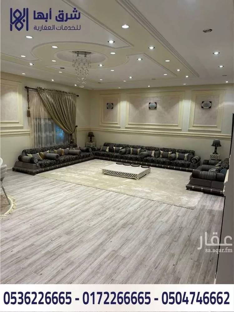 فيلا للبيع في شارع راشد بن حبيش, حي المروج, مدينة أبها, منطقة عسير صورة 2