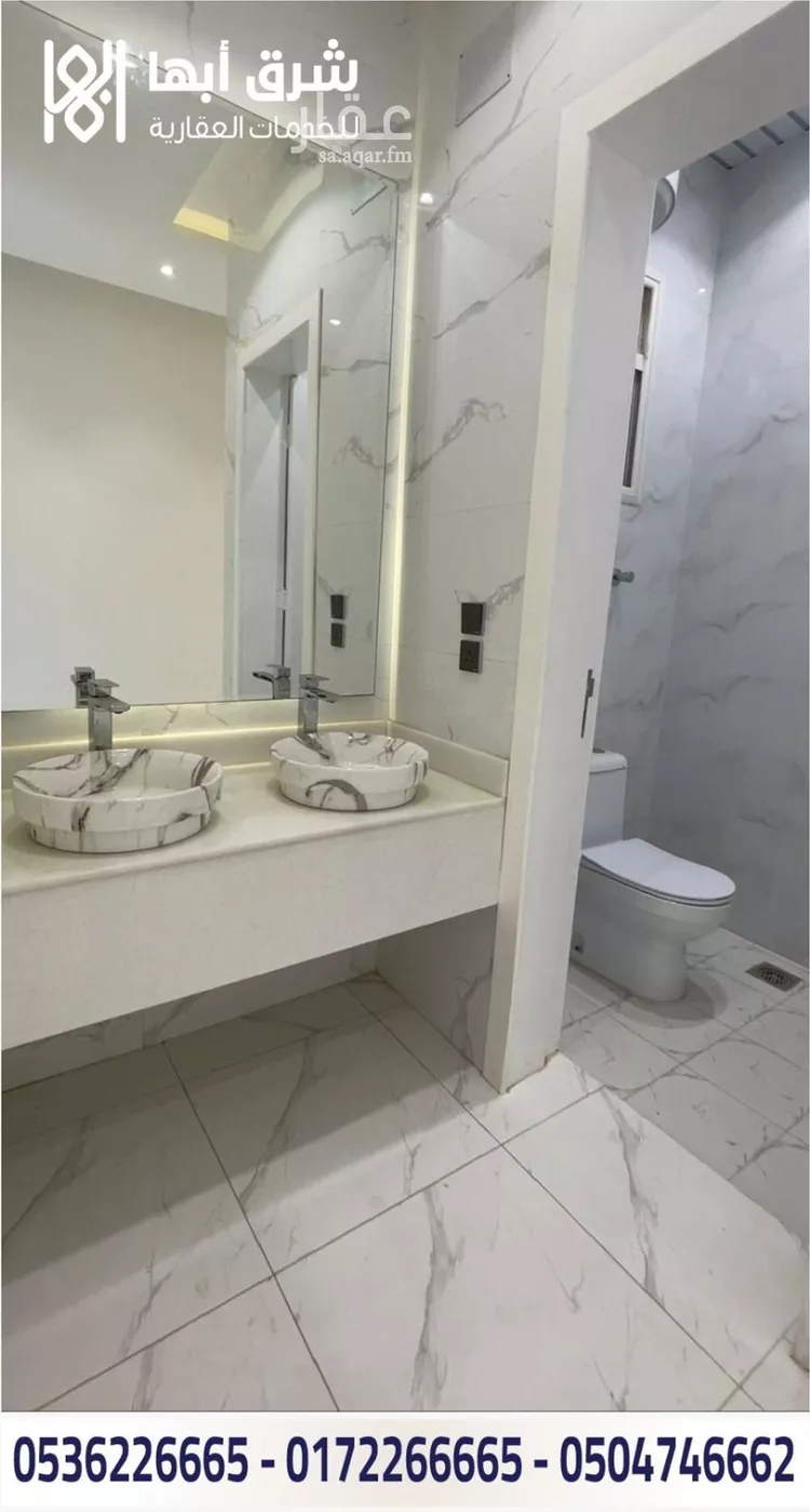 فيلا للبيع في شارع شط القاعة, حي الغدير, مدينة أبها, منطقة عسير صورة 3