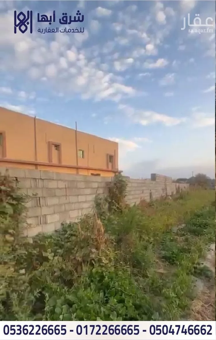 أرض للبيع في شارع ابي سلمة بن عبدالاس, حي النسيم, مدينة تنومة, منطقة عسير صورة 4