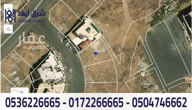 أرض للبيع في شارع 130 الزهور, حي الزهور, مدينة أبها, منطقة عسير صورة 2