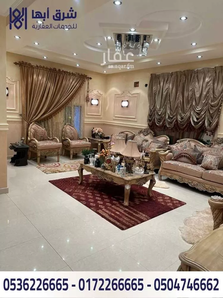 فيلا للبيع في شارع راشد بن حبيش, حي المروج, مدينة أبها, منطقة عسير صورة 3