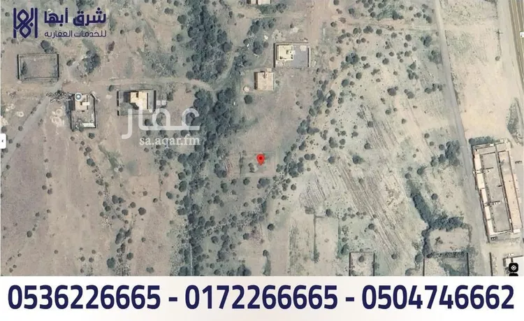 أرض للبيع في شارع قرية عريان, حي الروضة, مدينة رجال المع, منطقة عسير