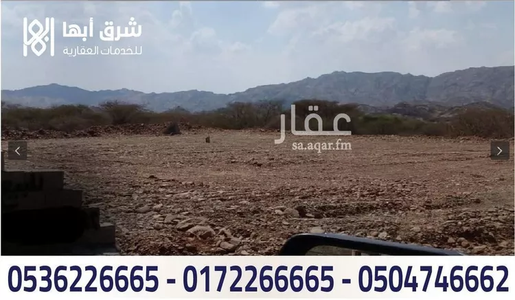 أرض للبيع في شارع مخطط العريان بالحبيل, حي الروضة, مدينة رجال المع, منطقة عسير صورة 3