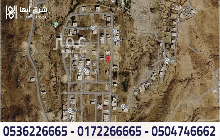 أرض للبيع في شارع المعتق, حي التعاون, مدينة أبها, منطقة عسير صورة 3