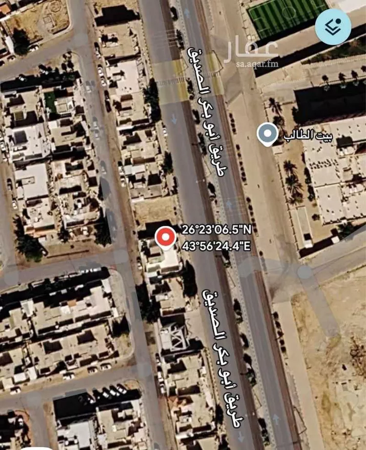 فيلا للإيجار في شارع ابو بكر الصديق, حي الإسكان, مدينة بريدة, منطقة القصيم
