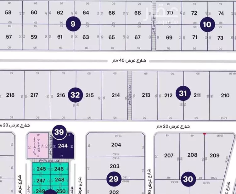 Land for Rent in Dammam Al Hadabah