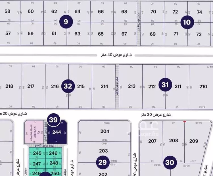 Land for Rent in Dammam Al Hadabah