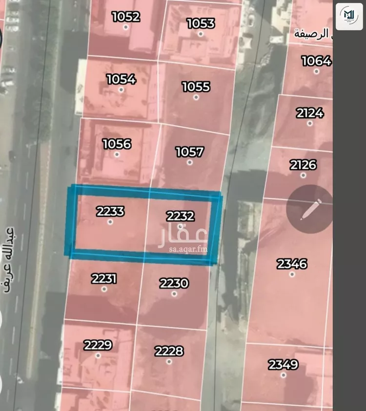 أرض للبيع في شارع عبدالله عريف, حي الرصيفة, مدينة مكة المكرمة, منطقة مكة المكرمة صورة 2