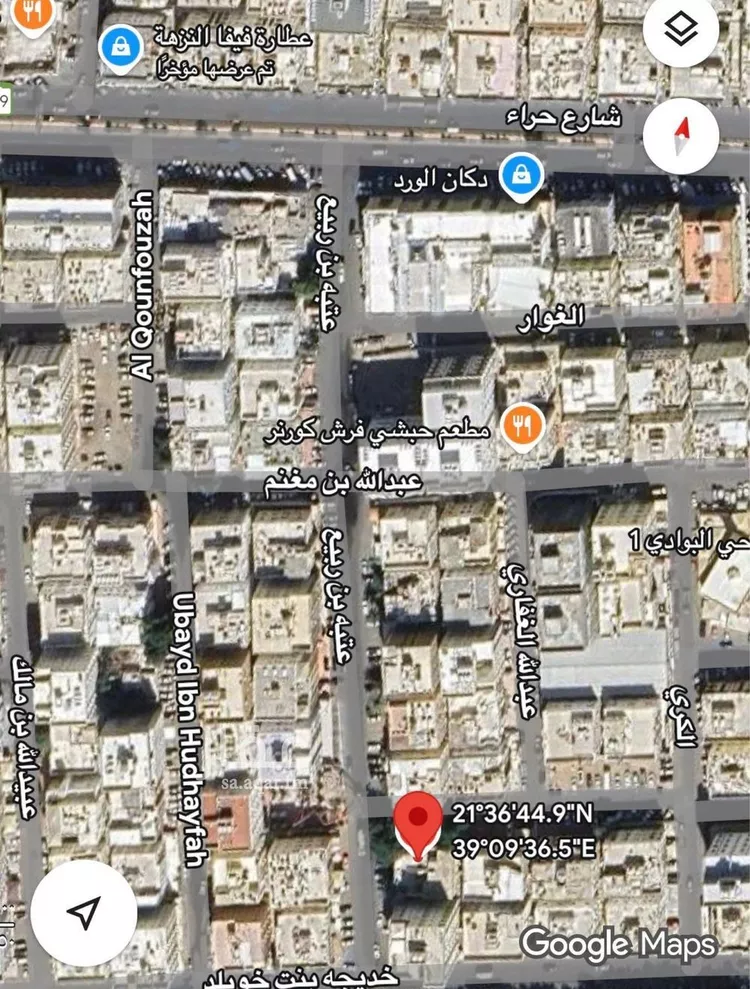 أرض للبيع في حي البوادي, مدينة جدة, منطقة مكة المكرمة