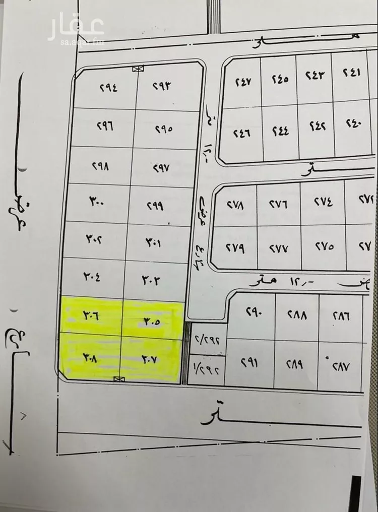 أرض للإيجار في شارع الوزية, حي الرويضة, مدينة الاحساء, المنطقة الشرقية صورة 2