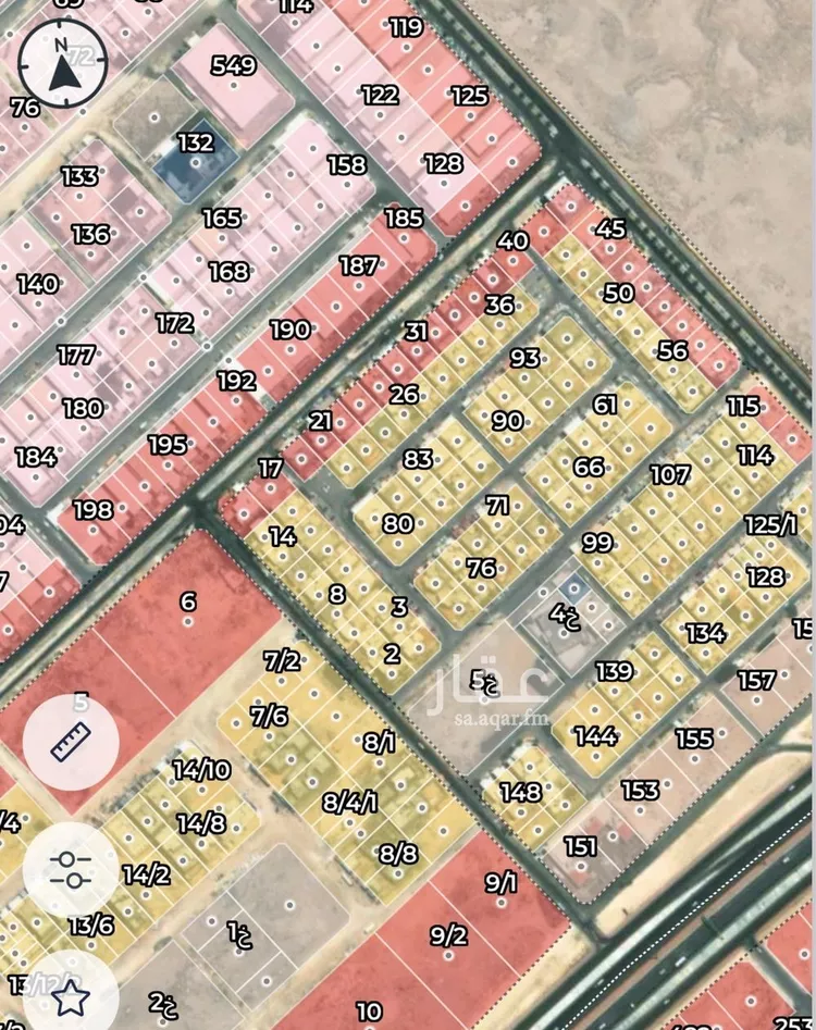 أرض للإيجار في شارع زهير بن ابي سلمى, حي المنار, مدينة الدمام, المنطقة الشرقية