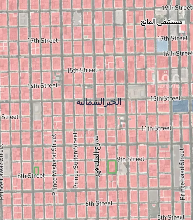 أرض للبيع في شارع الامير منصور ابن عبدالعزيز, حي الخبرالشمالية, مدينة الخبر, المنطقة الشرقية صورة 2