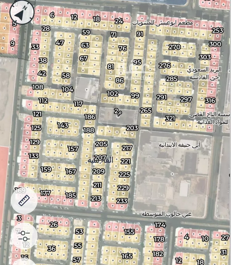 أرض للبيع في شارع 12أ, حي القادسية, مدينة الدمام, المنطقة الشرقية صورة 2