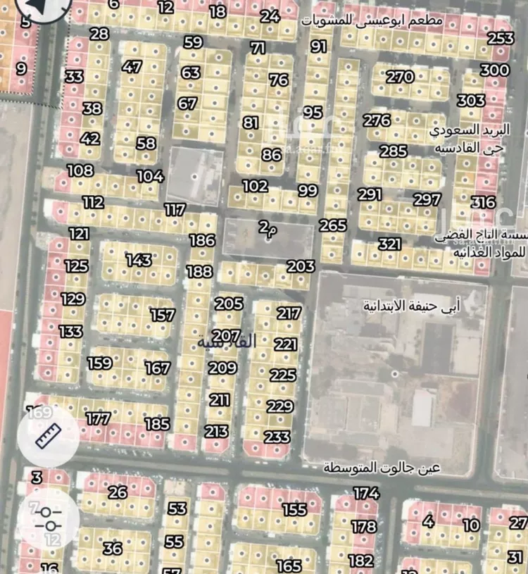 أرض للبيع في شارع 12أ, حي القادسية, مدينة الدمام, المنطقة الشرقية صورة 2