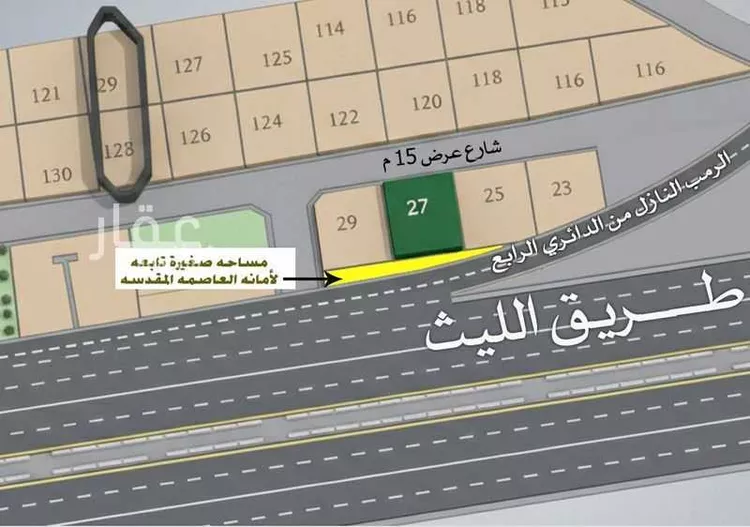 أرض للبيع في شارع أحمد البرقي, حي الغزة الجديد, مدينة مكة المكرمة, منطقة مكة المكرمة