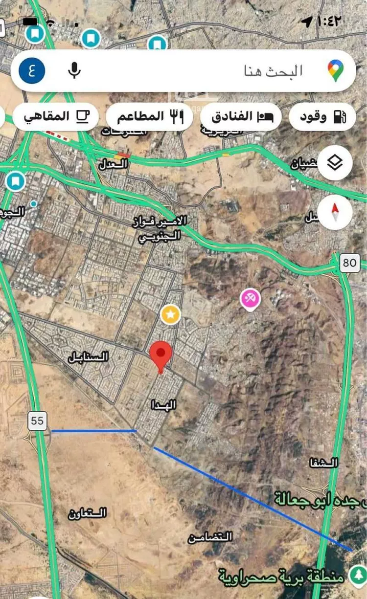 أرض للإيجار في شارع ابي التمن, حي الهدا, مدينة جدة, منطقة مكة المكرمة صورة 4