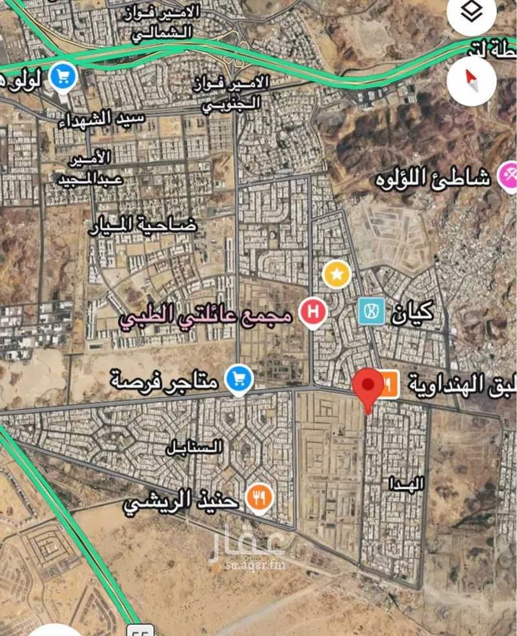 أرض للإيجار في شارع ابي التمن, حي الهدا, مدينة جدة, منطقة مكة المكرمة صورة 2