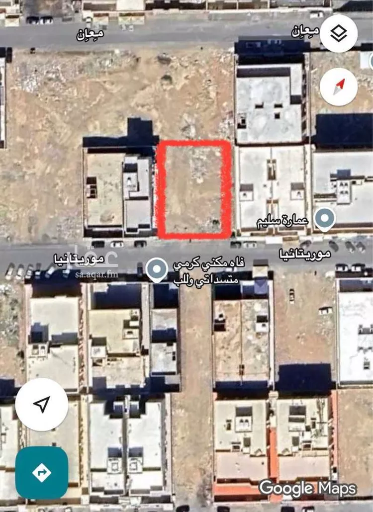 أرض للبيع في شارع موريتانيا, حي الرياض, مدينة جدة, منطقة مكة المكرمة صورة 2