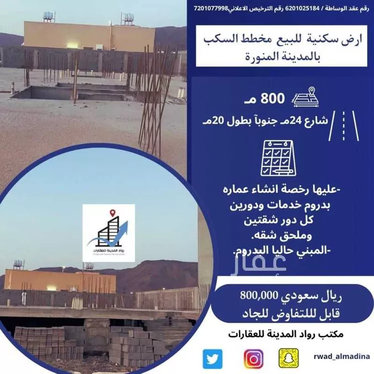 Land for Sale in Medina As Sakb