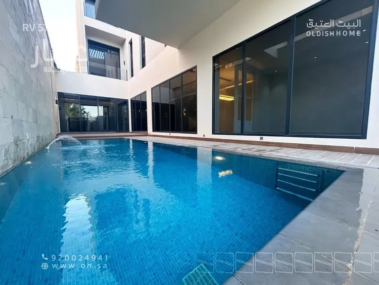 فيلا للإيجار في شارع إسماعيل بن سليمان بن أيداش الحنفي, حي الملك عبدالله, مدينة الرياض, منطقة الرياض صورة 2