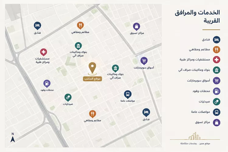 مكتب تجاري للإيجار في شارع الأمير تركي بن عبدالعزيز الأول ، حي حطين ، الرياض ، منطقة الرياض 21
