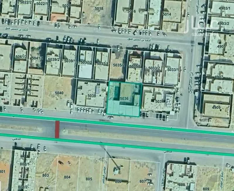 أرض للبيع في شارع الذهبي, حي طويق, مدينة الرياض, منطقة الرياض صورة 3