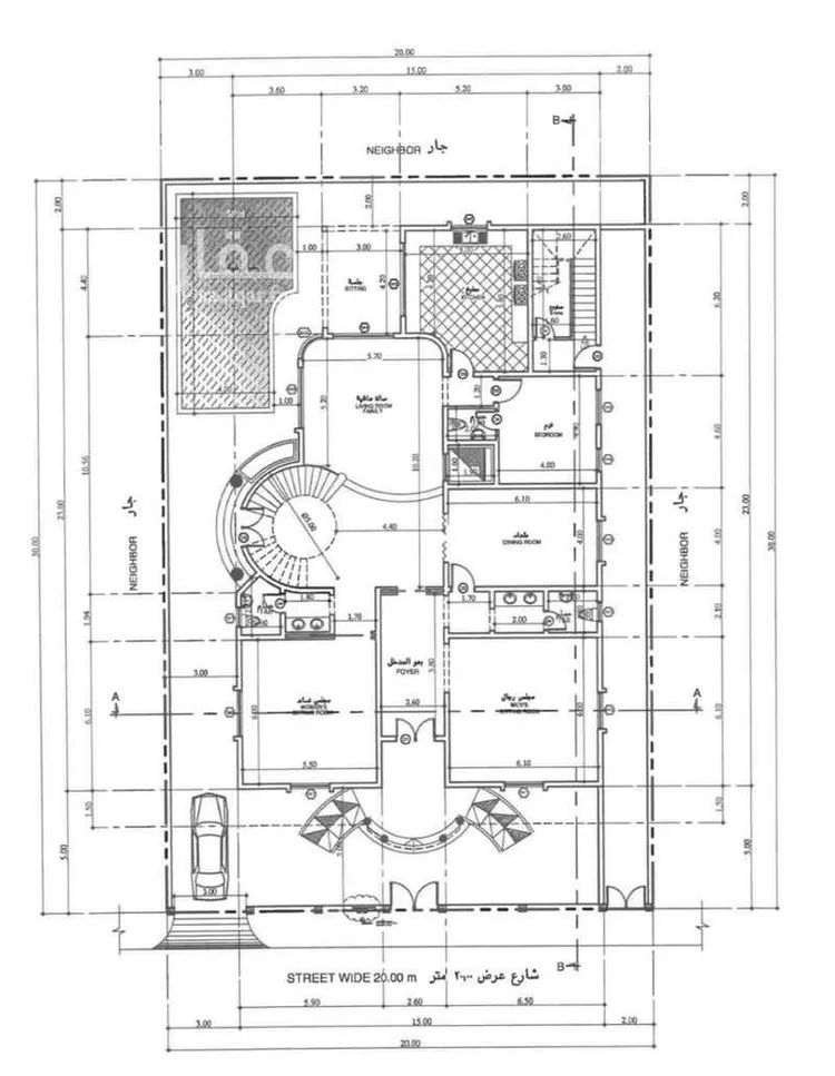 فيلا للبيع في شارع العيينه, حي الصواري, مدينة الخبر, المنطقة الشرقية صورة 3