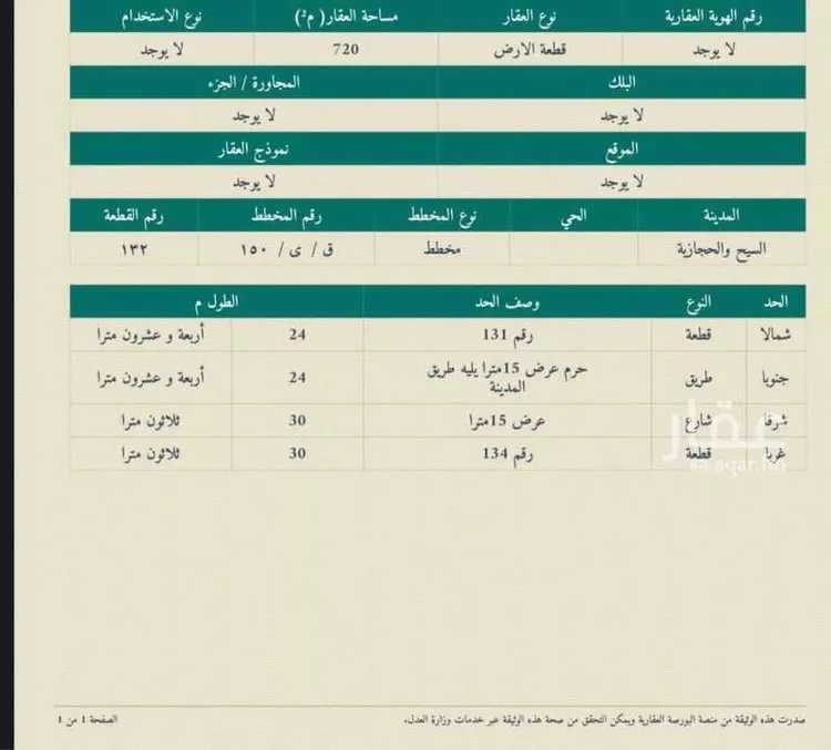 أرض للبيع في مدينة السيح والحجازيه, منطقة القصيم صورة 2