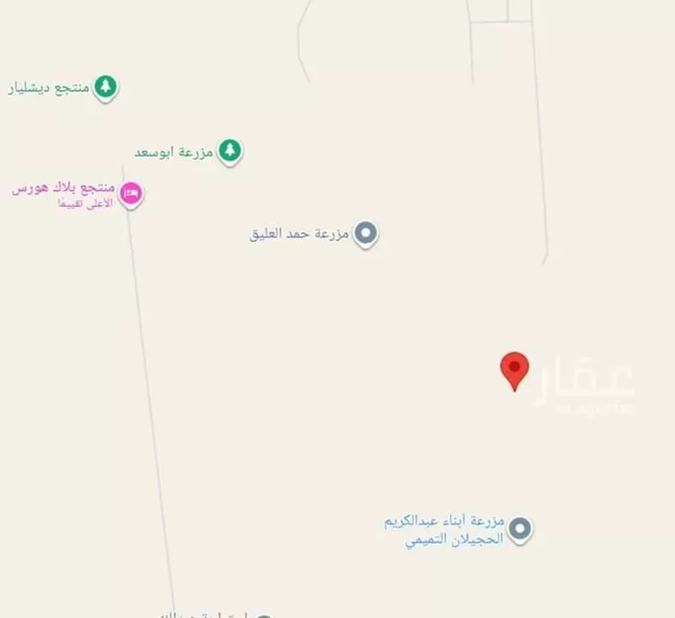 أرض للبيع في شارع عثمر القديم 510, حي منيفة القاعد, مدينة منيفة القاعد, منطقة حائل