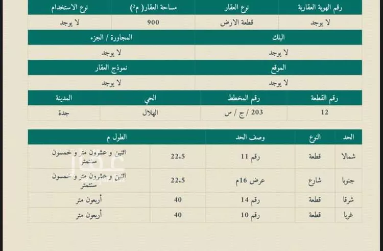 أرض للبيع في شارع الصالحية 1, حي الصالحية, مدينة جدة, منطقة مكة المكرمة