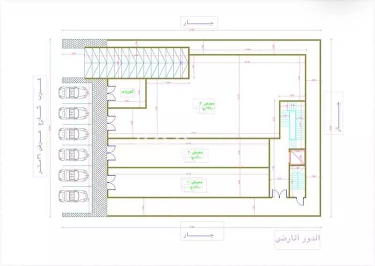 عمارة للإيجار في شارع تركي بن أحمد السديري, حي النزهة, مدينة الرياض, منطقة الرياض صورة 5